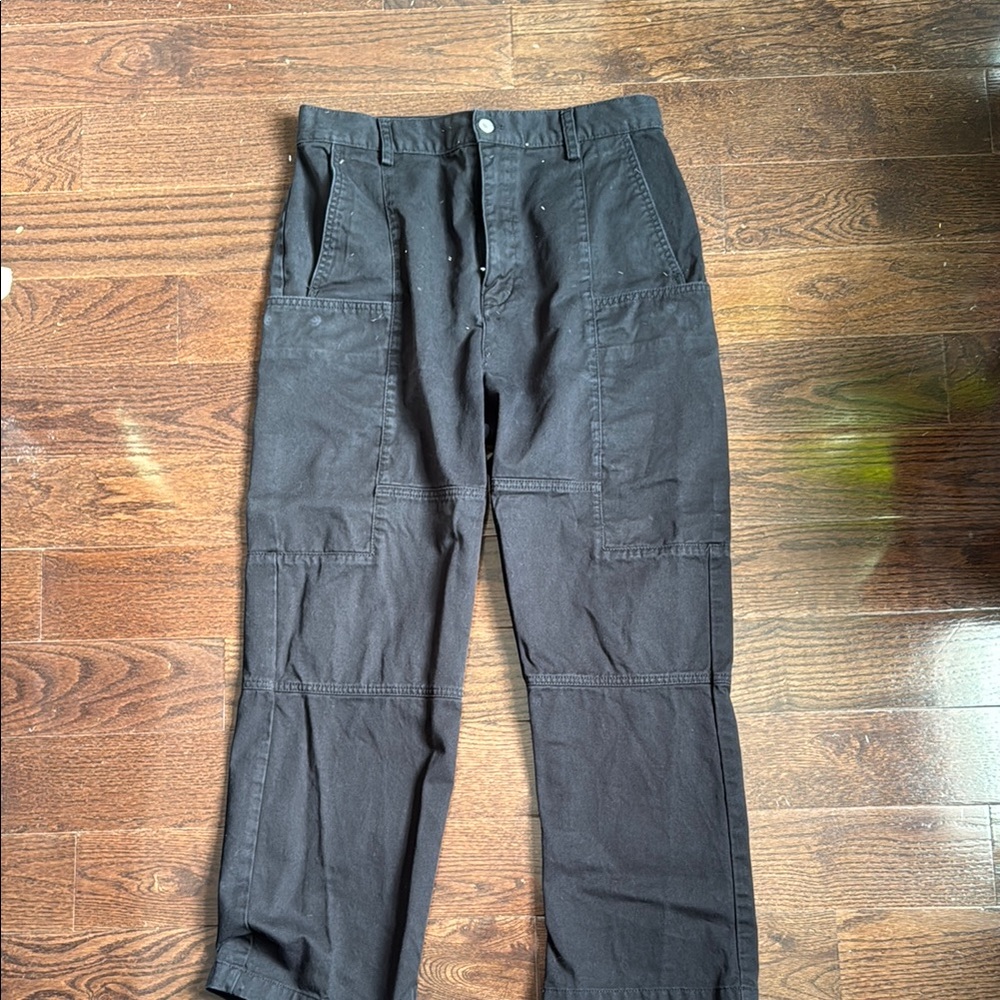 Men's Black Cargo Pants